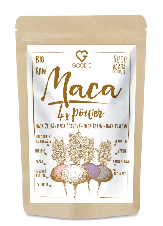 Maca 4x Power BIO 140 g CZ