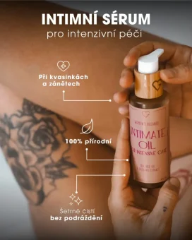 Set pro intimní péči Premium – béžová taštička CZ