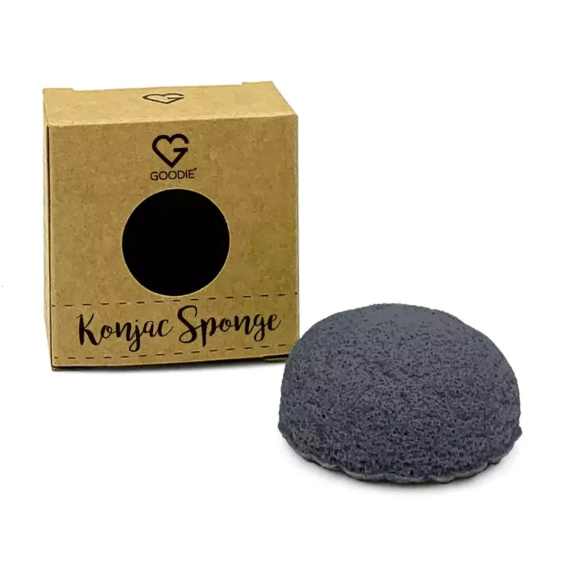 Gąbka Konjac - Węgiel aktywny