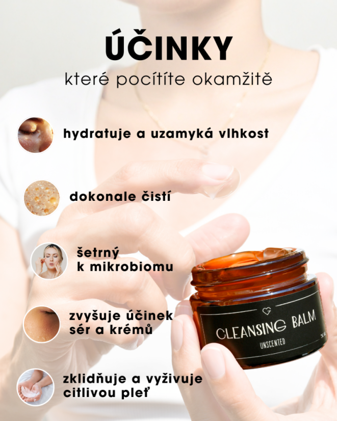Odličovací balzám - Cleansing Balm - Unscented 50 ml