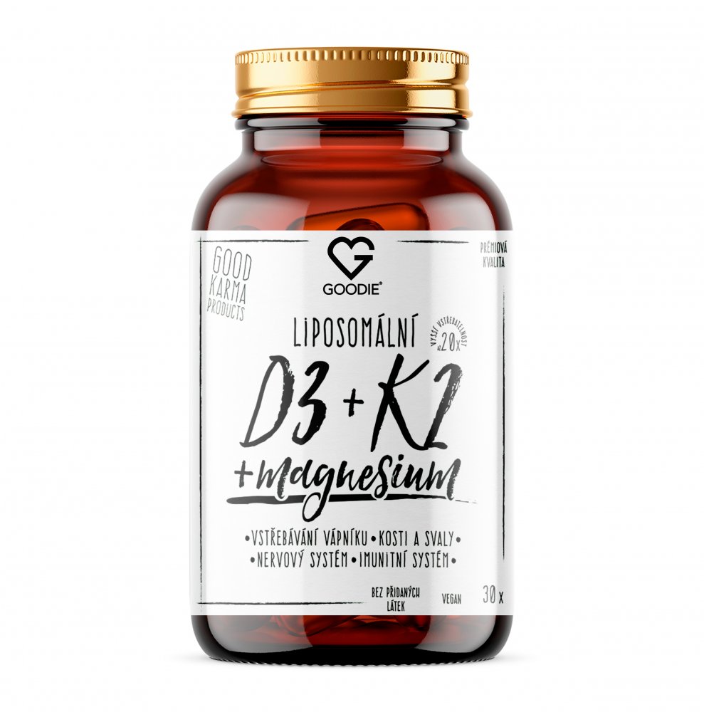 liposomoalni vitamin d3 K2 magnesium kapsle