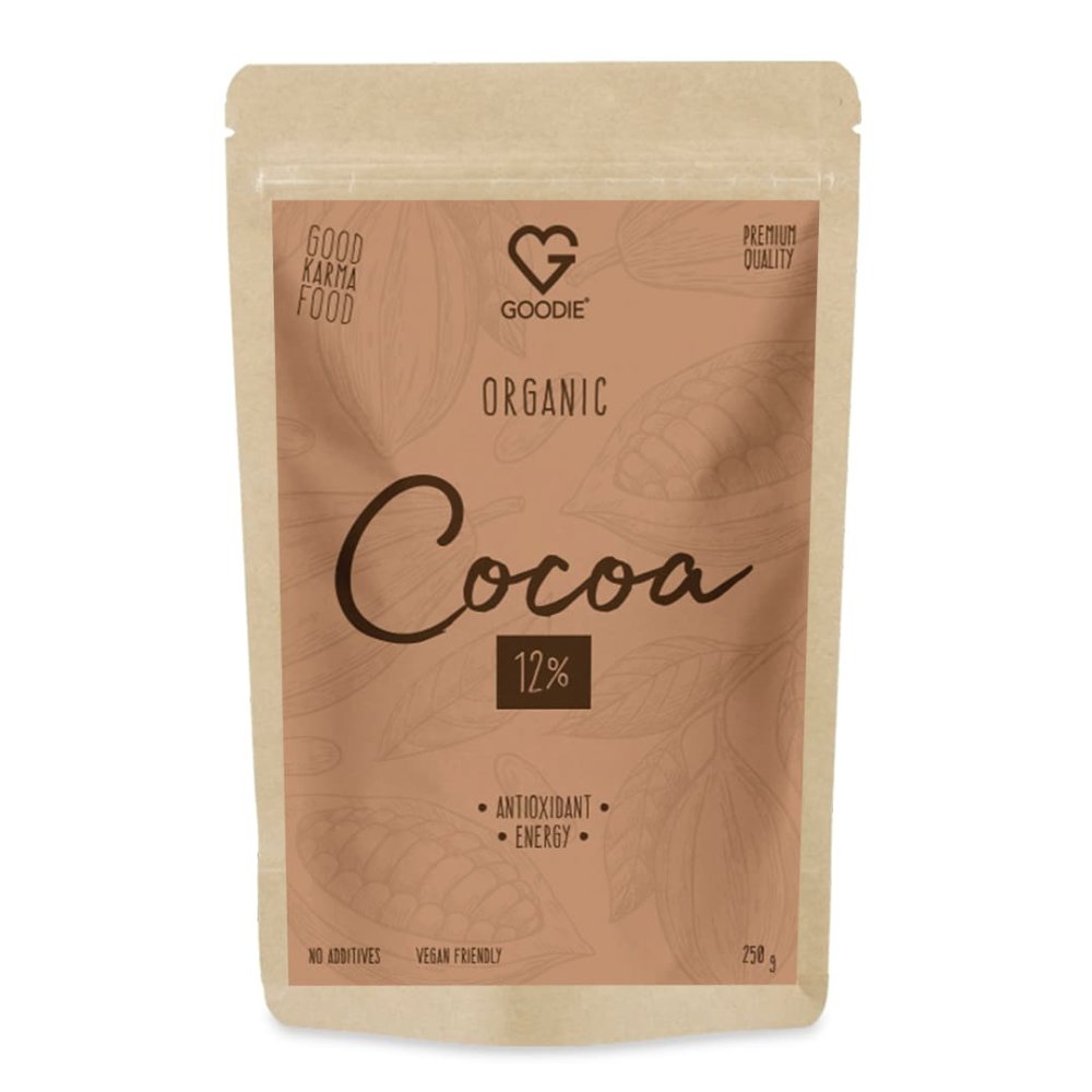 Goodie Goodie Organic Cocoa – Kakao w proszku 12% 250 g